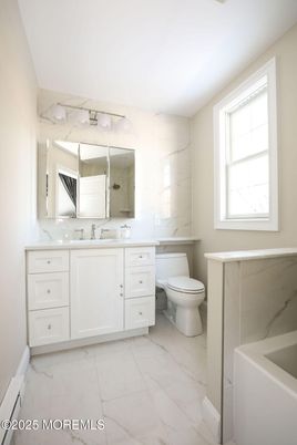 Bathroom, Dual Sink Vanities, Interior, Marble, Marble Walls