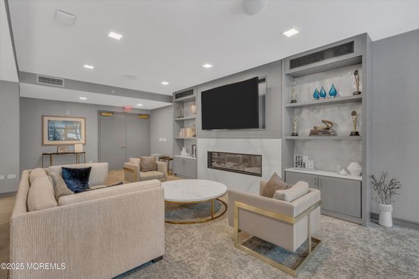 Fireplace, Interior, Living room, Recessed Lighting