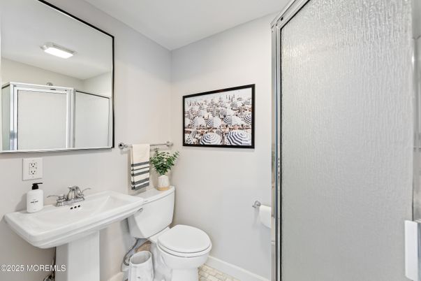 Bathroom, Glass Shower, Interior