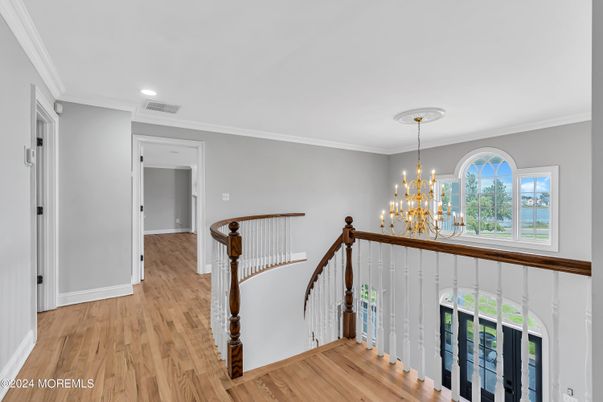 Chandelier, Interior, Recessed Lighting, Wood Texture Flooring