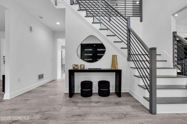 Interior, Recessed Lighting, Wood Texture Flooring