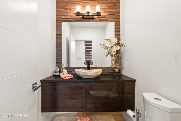 Bathroom, Interior, Wooden Walls