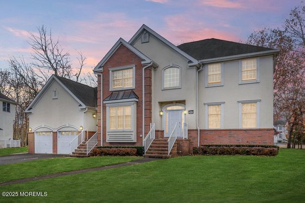 Attached, Exterior, Facade, Brick Facade, Farmhouse