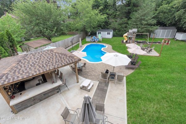 Backyard, Exterior, Playground, Pool