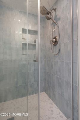 Bathroom, Glass Shower, Interior, Marble