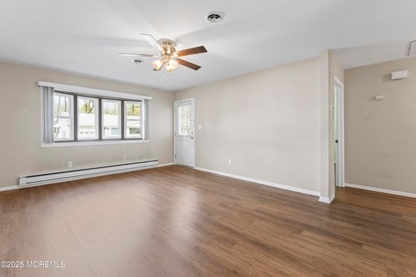 Empty room, Interior, Wood Texture Flooring