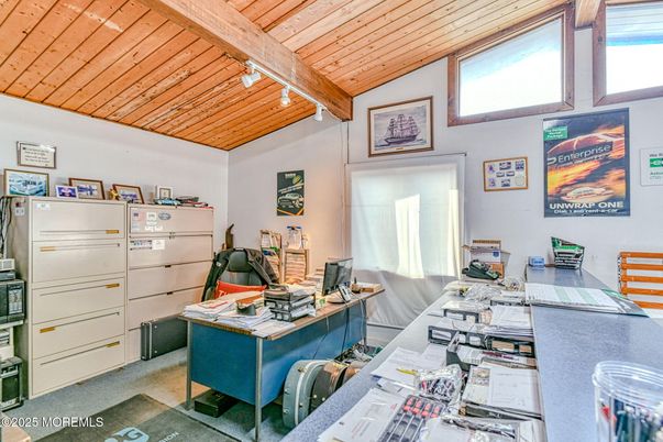 Home Office, Interior, Wooden Beams, Wooden Ceilings