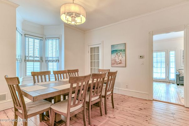 Dining room, Interior, Wood Texture Flooring