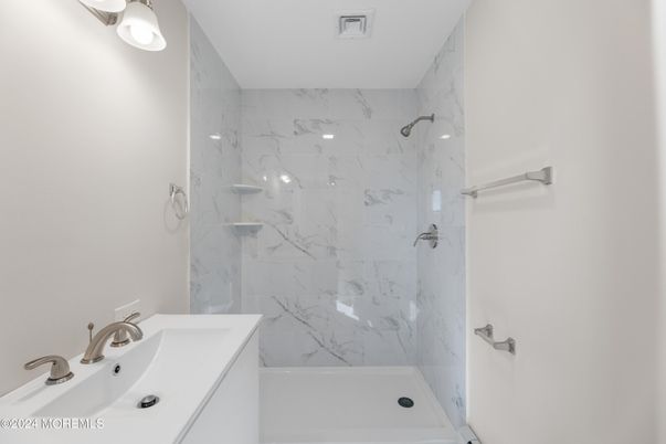 Bathroom, Interior, Marble Walls