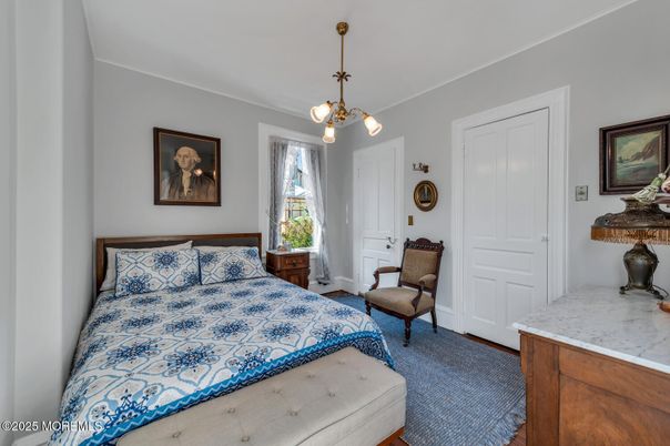 Bedroom, Interior, Pendant Lights