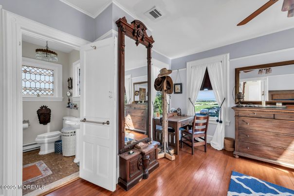Bathroom, Dining room, Interior, Wood Texture Flooring