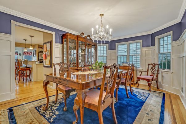 Chandelier, Dining room, Interior, Pendant Lights, Wood Texture Flooring