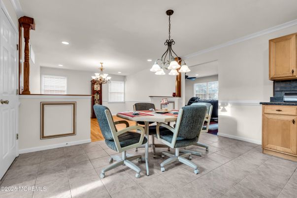 Chandelier, Dining room, Interior, Pendant Lights, Recessed Lighting