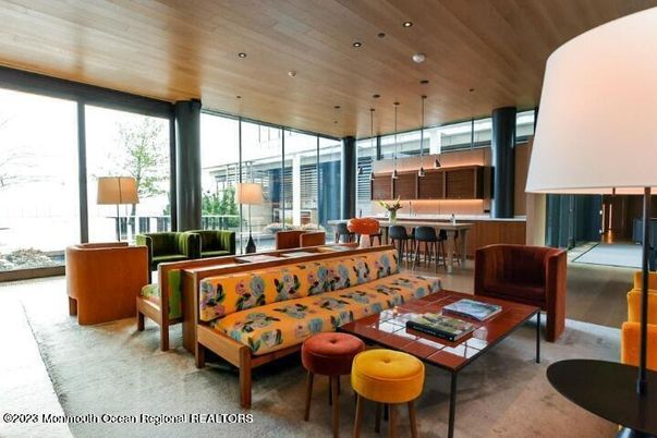 Interior, Kitchen, Living room, Pendant Lights, Recessed Lighting, Wooden Ceilings