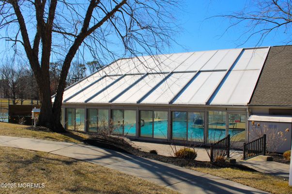 Exterior, Facade, Pool, Solar Panels, None