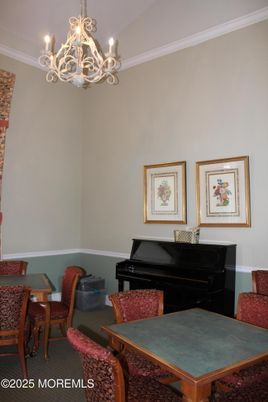 Chandelier, Interior, Piano