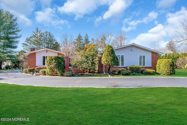 Backyard, Exterior, Facade, Brick Facade, Farmhouse