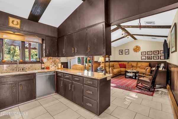 Interior, Kitchen, Living room