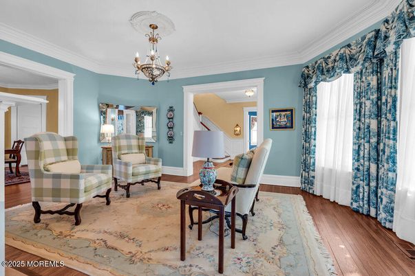 Chandelier, Interior, Wood Texture Flooring