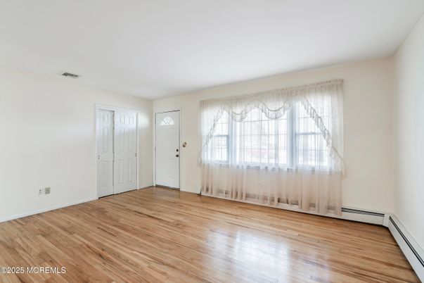 Empty room, Interior, Wood Texture Flooring