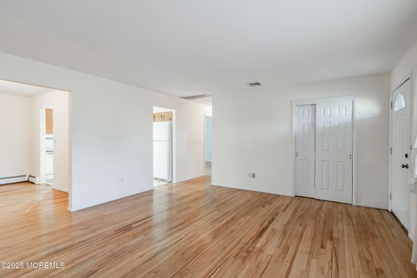 Empty room, Interior, Wood Texture Flooring