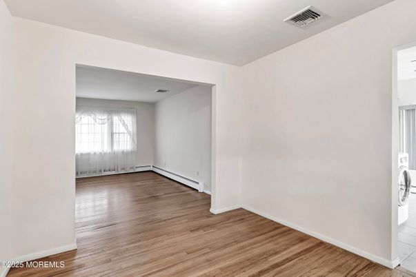 Empty room, Interior, Wood Texture Flooring
