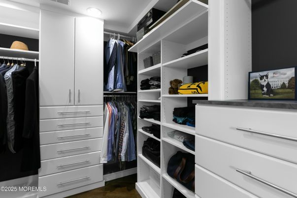 Interior, Walk-in Closets, Wood Texture Flooring