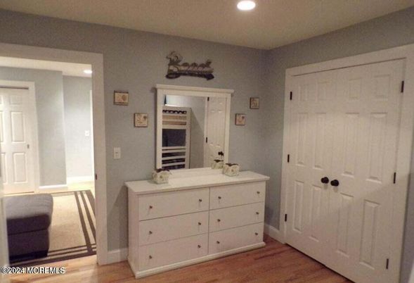 Bathroom, Interior, Recessed Lighting, Wood Texture Flooring