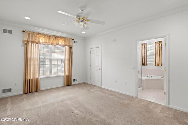 Bathroom, Empty room, Interior, Recessed Lighting