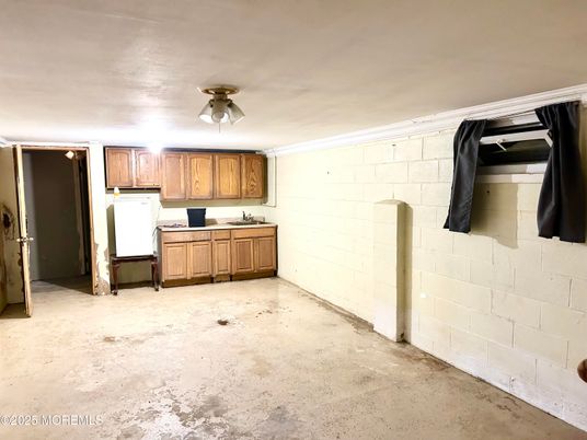 Empty room, Interior, Kitchen, Stone Walls