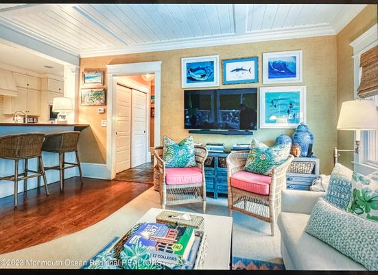 Interior, Kitchen, Living room, Wood Texture Flooring