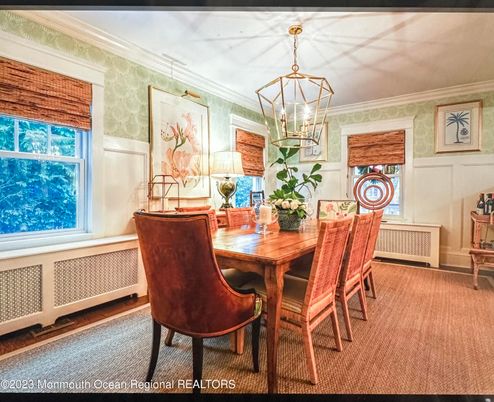 Dining room, Interior, Pendant Lights