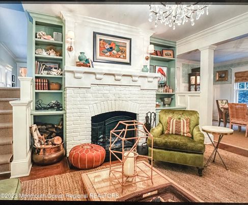 Fireplace, Interior, Living room, Wood Texture Flooring