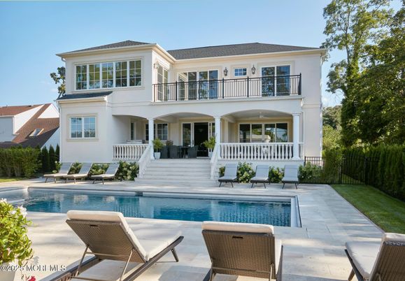 Exterior, Facade, Pool, French Provincial