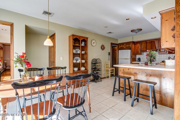 Dining room, Interior, Kitchen, Pendant Lights, Recessed Lighting