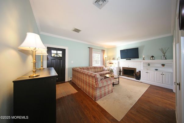 Fireplace, Interior, Living room, Wood Texture Flooring