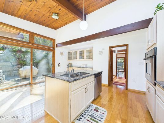 Interior, Kitchen, Pendant Lights, Wooden Beams, Wooden Ceilings, Wood Texture Flooring