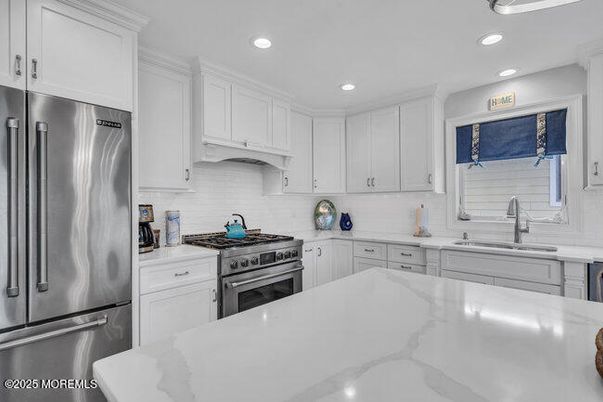 Interior, Kitchen, Recessed Lighting, Stainless Steel Appliances