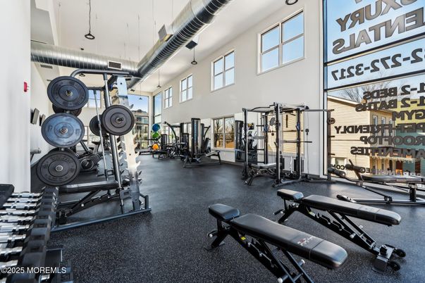 Fitness Equipment, Gym, Interior