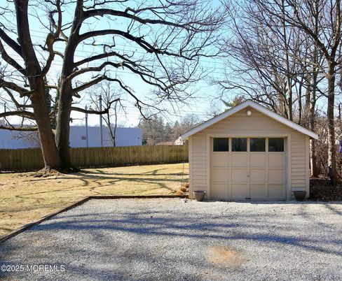 Backyard, Detached Garage, Exterior