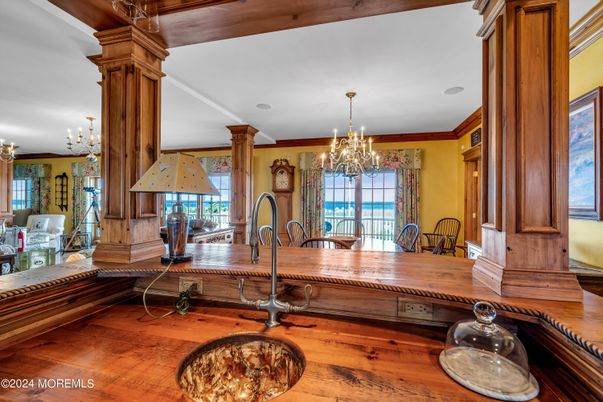 Chandelier, Dining room, Interior, Kitchen, Wood Texture Flooring