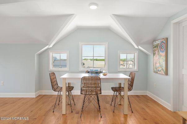 Dining room, Interior, Wood Texture Flooring