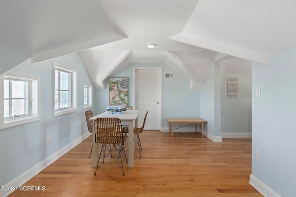 Dining room, Interior, Wood Texture Flooring