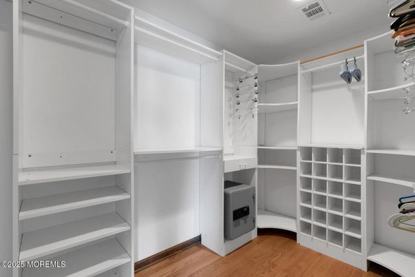 Interior, Walk-in Closets, Wood Texture Flooring
