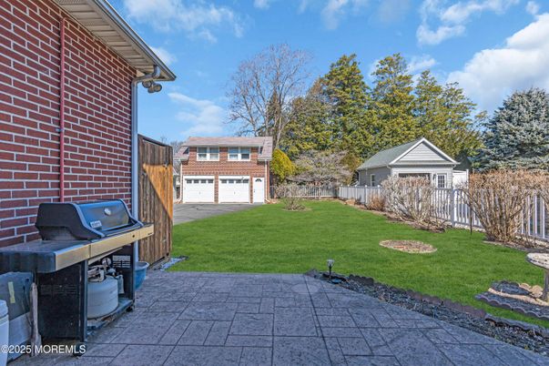 Backyard, Detached Garage, Exterior