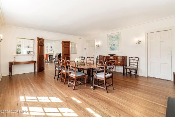 Dining room, Interior, Wood Texture Flooring