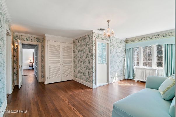 Chandelier, Interior, Wood Texture Flooring