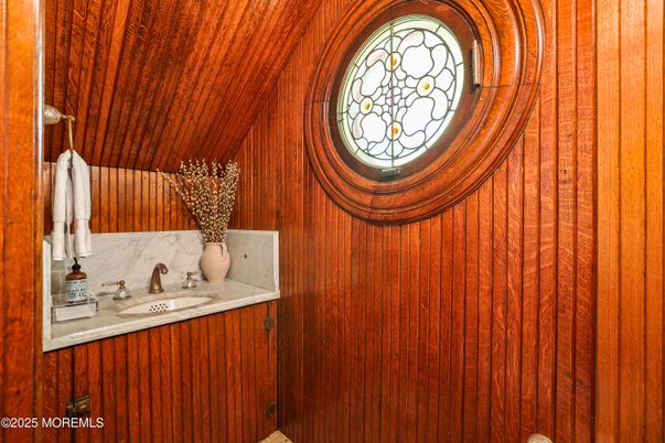 Bathroom, Interior, Wooden Walls