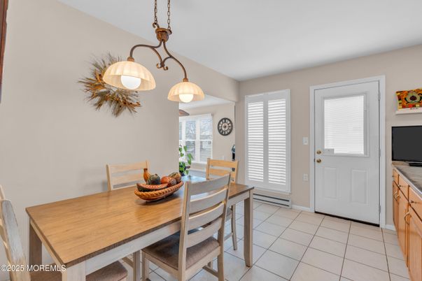 Dining room, Interior, Pendant Lights
