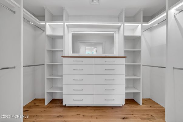 Interior, Walk-in Closets, Wood Texture Flooring